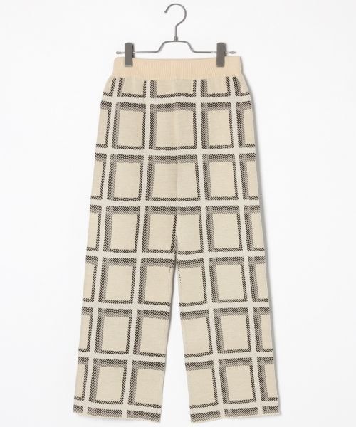HARE ハレ ボンデージチェックパンツ M HARE（ハレ）の「POPチェックワイドパンツ(HARE)（スラックス）」 - WEAR