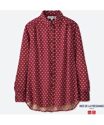 UNIQLO | レーヨンブラウス（長袖）(シャツ/ブラウス)
