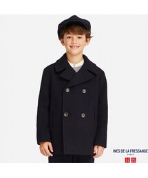 UNIQLO（ユニクロ）の「KIDS ウールブレンドピーコート（その他 