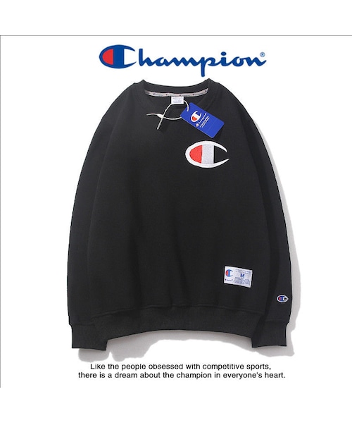 888【即完売品】シュプリーム×チャンピオン♤刺繍ビッグロゴ　パーカー　入手困難 Champion（チャンピオン）の「CHAMPION（チャンピオン）ロゴ