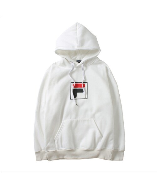 FILAフード付パーカー　Sサイズ GRL（グレイル）の「FILAフード付きパーカー（パーカー）」 - WEAR