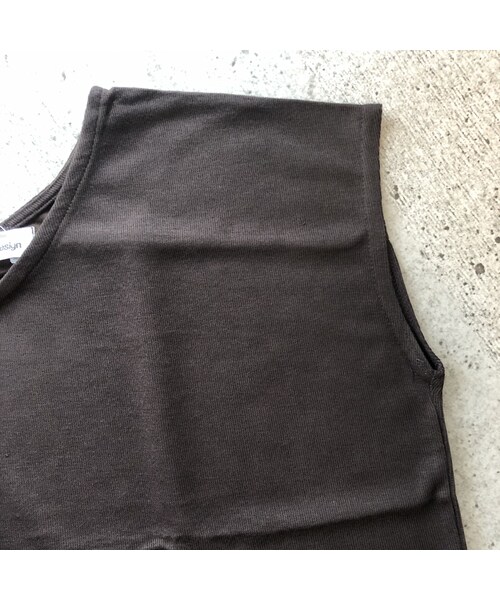 copine（コピン）の「ゆる可愛いレイヤードスタイル！フレンチスリーブニットソーロングワンピース【クリックポスト対象商品】（ワンピース・レディース・その他）」の14枚目の写真