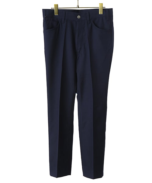 URU 22SS スラックス　ウル URU(ウル)/1 TUCK PANTS/CHARCOAL 通販 取り扱い-CONCRETE RIVER