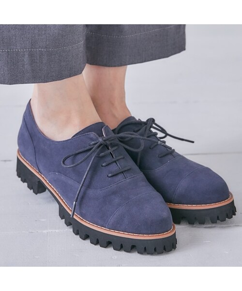 ORiental TRaffic（オリエンタルトラフィック）の「2wayレースアップシューズ（その他・レディース・ブラック/グレー/ネイビー・SS/S/M/L/LL/3L）」の14枚目の写真