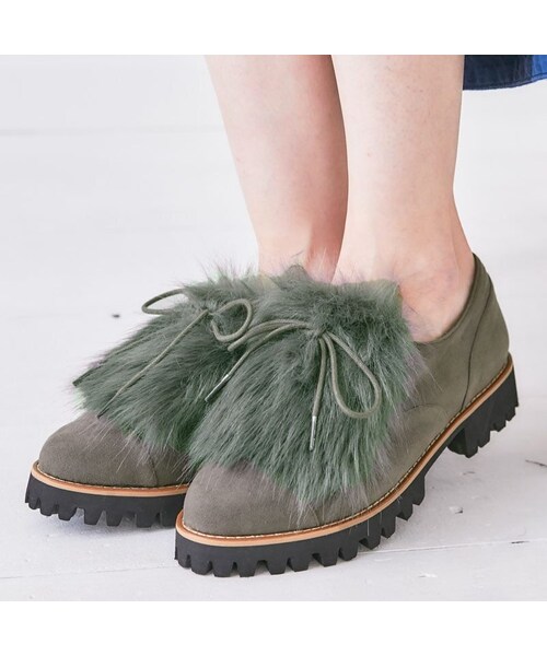 ORiental TRaffic（オリエンタルトラフィック）の「2wayレースアップシューズ（その他・レディース・ブラック/グレー/ネイビー・SS/S/M/L/LL/3L）」の12枚目の写真