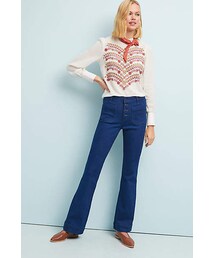 Wrangler | Wrangler Exaggerated High-Rise Bootcut Jeans(デニムパンツ)