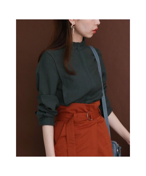 KBF（ケイビーエフ）の「スタンドカラードレスシャツ（）」 - WEAR