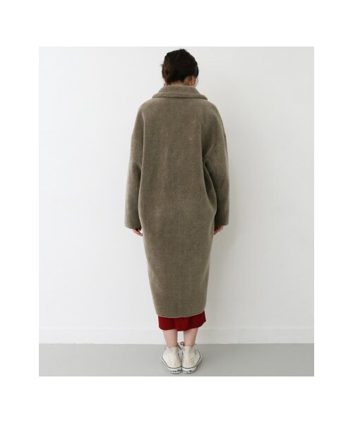 KBF（ケイビーエフ）の「【予約】KBF+ ボアロングコート（）」 - WEAR