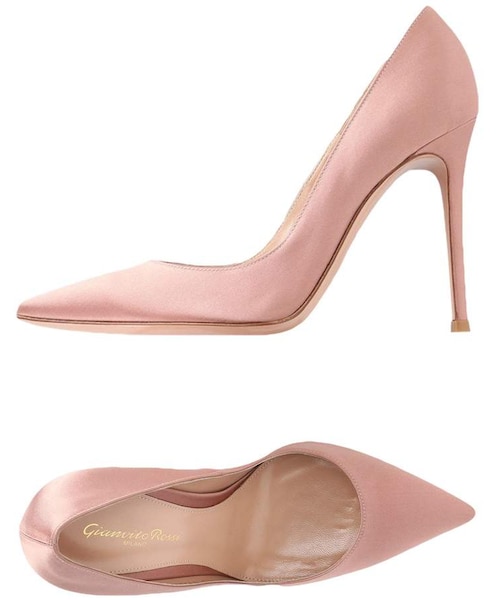 Gianvito Rossi(ジャンヴィトロッシ)の「GIANVITO ROSSI Pumps(パンプス・レディース・Pink・8.5)」の1枚目の写真