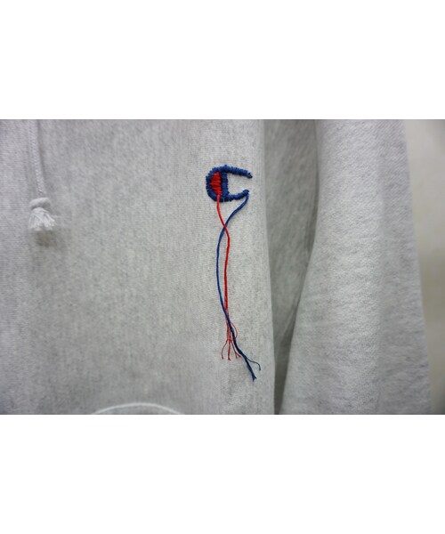 gilet(ジレ)の「gilet CHAMPION HOOD チャンピオンフード(S.GRAY)(パーカー・メンズ・その他)」の4枚目の写真