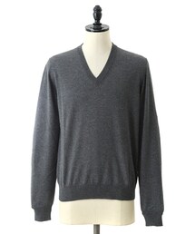 Maison Margiela | ELBOWPATCH V-NECK KNIT(ニット/セーター)
