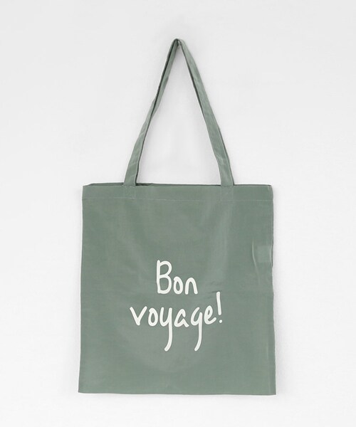 DHOLIC（ディーホリック）の「Bon voyage!バッグ（トートバッグ・レディース・ブラック/グレー/グリーン/イエロー・FREE）」の3枚目の写真