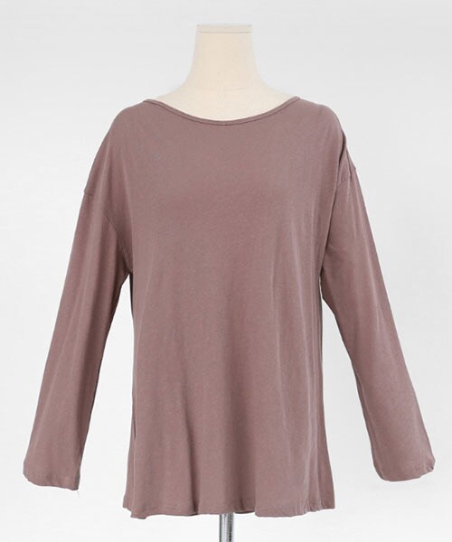 DHOLIC（ディーホリック）の「バックストラップコットンTシャツ（Tシャツ/カットソー・レディース・ブラック/ホワイト/グリーン/ピンク・FREE）」の4枚目の写真