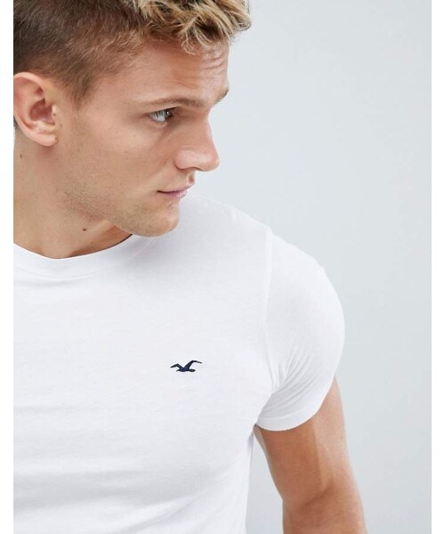 Hollister（ホリスター）の「Hollister Muscle Fit Icon Logo T-Shirt