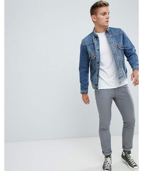 Hollister（ホリスター）の「Hollister Muscle Fit Icon Logo T-Shirt in White（Tシャツ/カットソー・メンズ・White・S/M/XS/XL/XXL/L）」の2枚目の写真