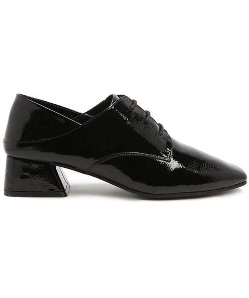 FOREVER 21(フォーエバー トゥエンティーワン)の「Forever 21 Faux Patent Leather Oxfords(シューズ・レディース・Black・10/6/7/8/9)」の1枚目の写真