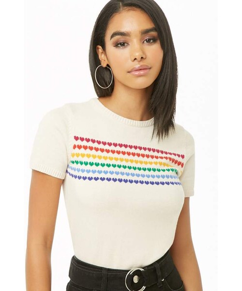 rainbow top forever 21