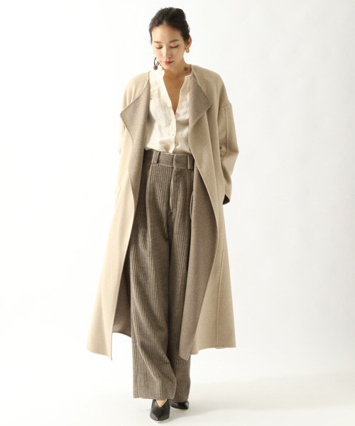 Chaos（カオス）の「ダブルフェイスロングコート（）」 - WEAR