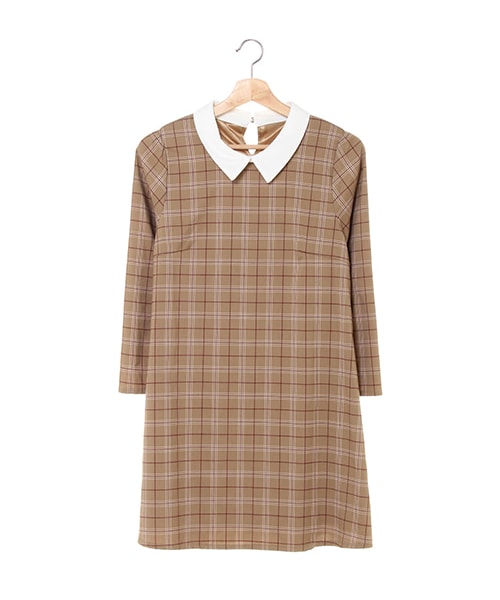 INGNI（イング）の「【秋の新作】襟付チェック柄／ワンピース（）」 - WEAR