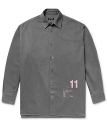RAF SIMONS | Raf Simons Oversized Printed Denim Shirt Jacket(ジャケット/アウター)
