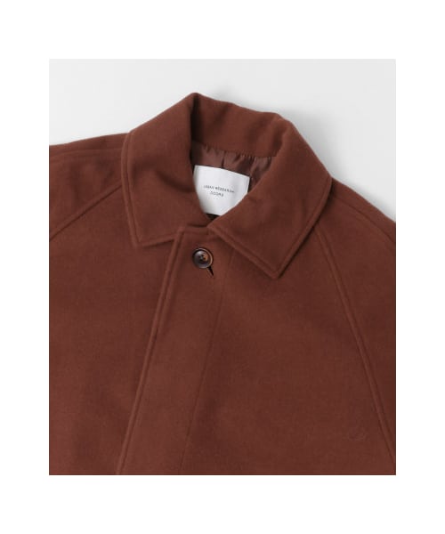 URBAN RESEARCH DOORS(アーバンリサーチドアーズ)の「【予約】ウールバルマカンコート(ジャケット/アウター・レディース・CAMELBROWN/NAVY/KHAKI・one)」の22枚目の写真