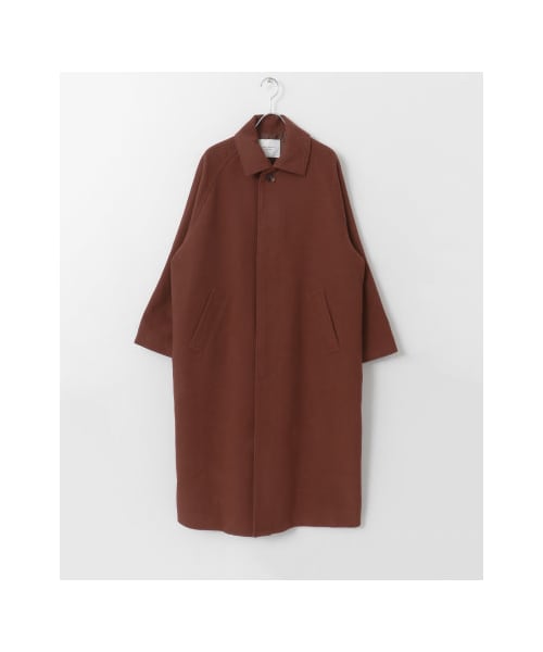 URBAN RESEARCH DOORS(アーバンリサーチドアーズ)の「【予約】ウールバルマカンコート(ジャケット/アウター・レディース・CAMELBROWN/NAVY/KHAKI・one)」の21枚目の写真
