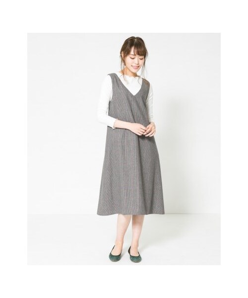 値下げ☆新品タグ付・ROSSO(アーバンリサーチ)ノースリーブワンピース(38) 新品タグ付・ROSSO(アーバンリサーチ)ノースリーブワンピース(38