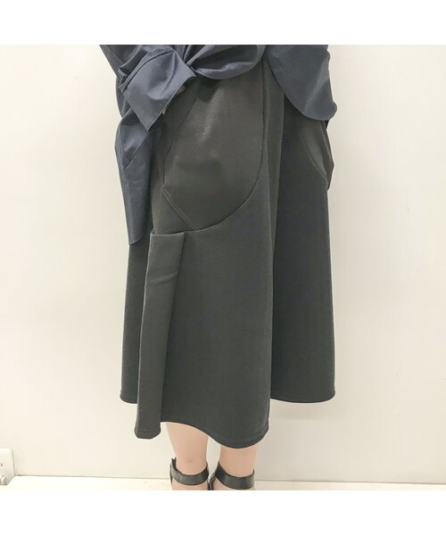 STORES.jp(ストアーズドットジェーピー)の「-niitu- / うちわパンツ / BLACK(その他パンツ・その他)」の5枚目の写真