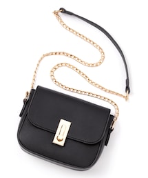 GRL | フラップチェーンショルダーバッグ(ショルダーバッグ)