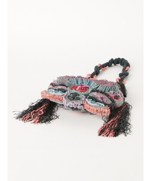 Jamin Puech（ジャマンピュエッシュ）の「がま口ビーズ刺繍バッグ