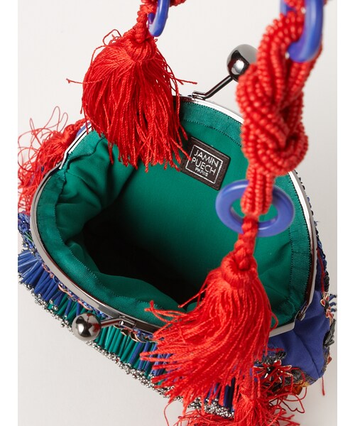 Jamin Puech（ジャマンピュエッシュ）の「がま口ビーズ刺繍バッグ