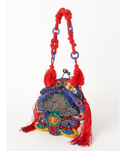 Jamin Puech（ジャマンピュエッシュ）の「がま口ビーズ刺繍バッグ