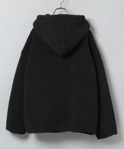 JEANASIS - ☆【JEANASIS】BIGボアパーカー〈新品未使用〉☆ JEANASIS（ジーナシス）の「BIGボアパーカー【先行予約】（）」 - WEAR