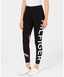 TOMMY HILFIGER | Tommy Hilfiger Logo-Print Leggings, Created for Macy's(レギンス/スパッツ)