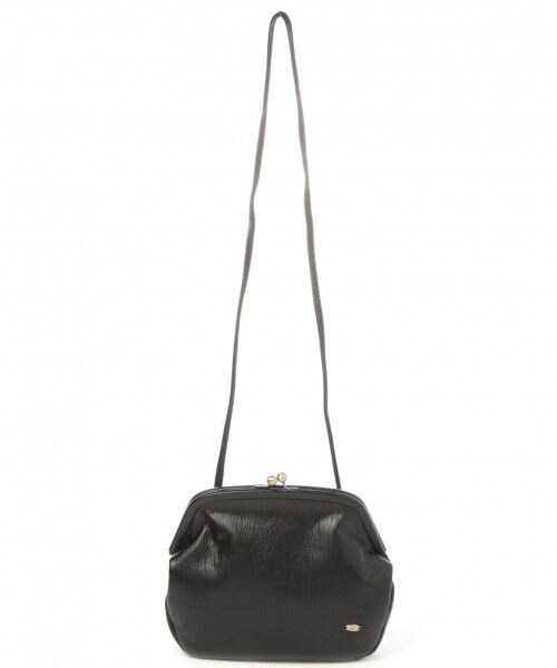 studio CLIP（スタディオクリップ）の「がま口ショルダーバッグ（バッグ・シルバー/ブラック/キャメル）」の2枚目の写真