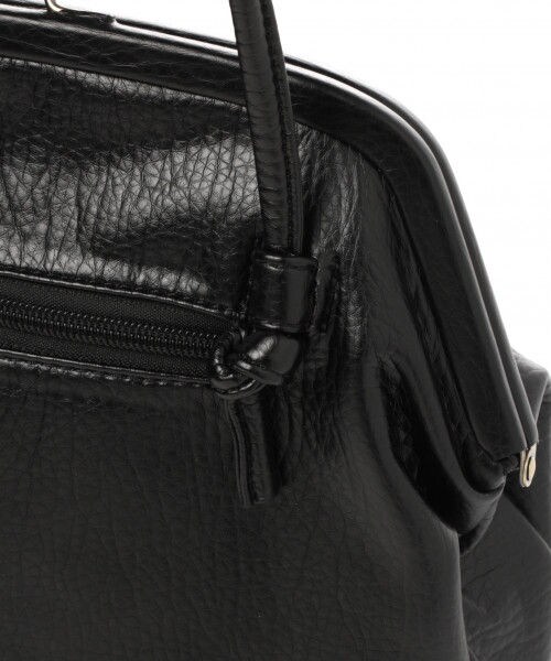 studio CLIP（スタディオクリップ）の「がま口ショルダーバッグ（バッグ・シルバー/ブラック/キャメル）」の10枚目の写真