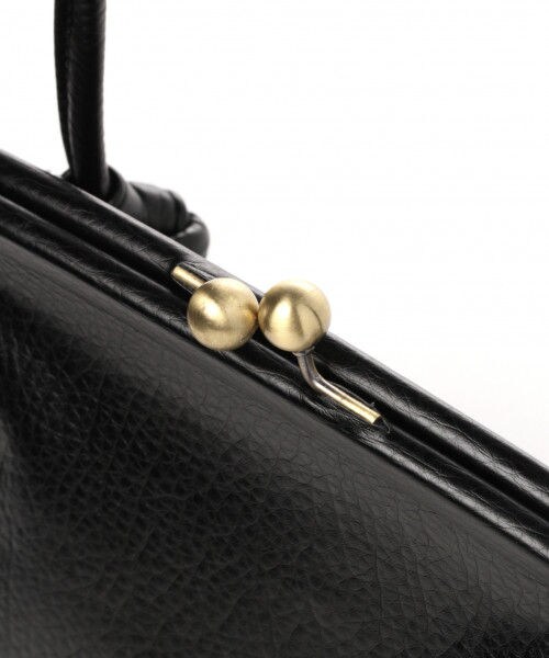 studio CLIP（スタディオクリップ）の「がま口ショルダーバッグ（バッグ・シルバー/ブラック/キャメル）」の7枚目の写真