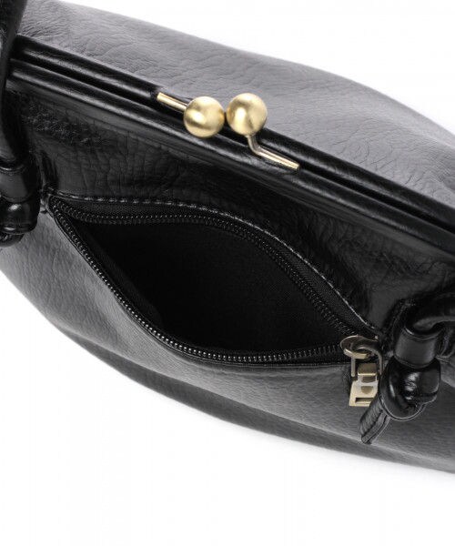 studio CLIP（スタディオクリップ）の「がま口ショルダーバッグ（バッグ・シルバー/ブラック/キャメル）」の13枚目の写真