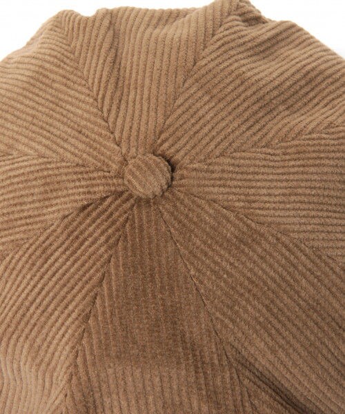 studio CLIP（スタディオクリップ）の「ビッグキャスケット（帽子・ブラック/キャメル）」の8枚目の写真