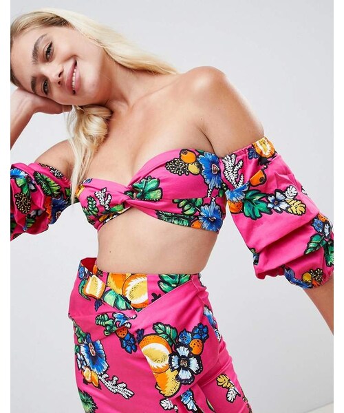 asos（エイソス）の「ASOS MADE IN ASOS Made In Kenya Midi Skirt 