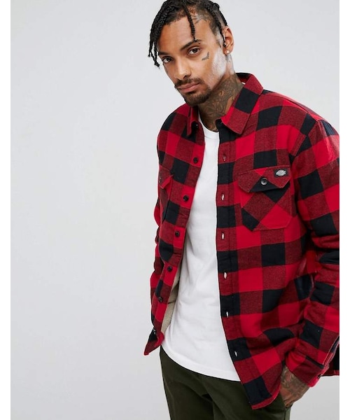 Red overshirt Clearance