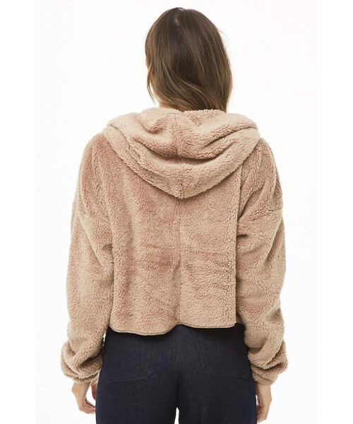 FOREVER 21(フォーエバー トゥエンティーワン)の「Forever 21 Faux Fur Jacket(ジャケット/アウター・レディース・Beige/White/Red・Large/Small/Medium)」の13枚目の写真