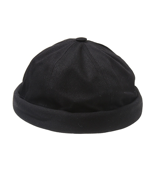 BETON CIRE(べトンシレ)の「MIKI -Black-(キャップ・メンズ・ブラック・S/M)」の1枚目の写真