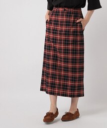 studio CLIP | タータンチェックAラインスカート(スカート)