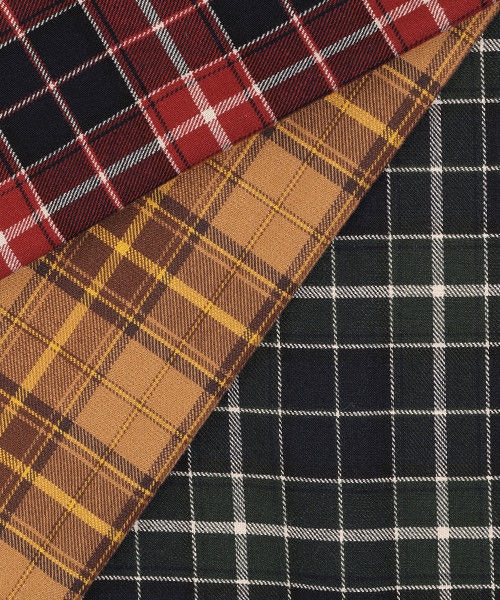 studio CLIP（スタディオクリップ）の「タータンチェックAラインスカート（スカート・レッド/イエロー/ブラックウォッチ）」の14枚目の写真