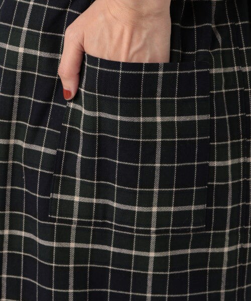 studio CLIP（スタディオクリップ）の「タータンチェックAラインスカート（スカート・レッド/イエロー/ブラックウォッチ）」の12枚目の写真
