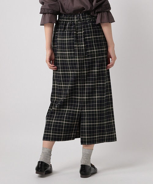 studio CLIP（スタディオクリップ）の「タータンチェックAラインスカート（スカート・レッド/イエロー/ブラックウォッチ）」の7枚目の写真