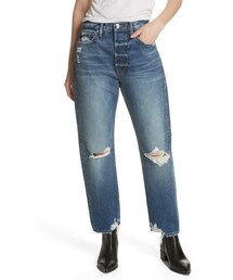 Frame | FRAME Le Original Ripped High Waist Crop Jeans(デニムパンツ)
