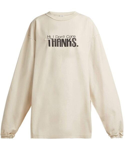 登坂広臣着 vetements ヴェトモン snoop dog 美品VETEMENTS ロンT 