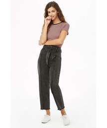 FOREVER 21 | Forever 21 High-Rise Frayed Jeans(デニムパンツ)